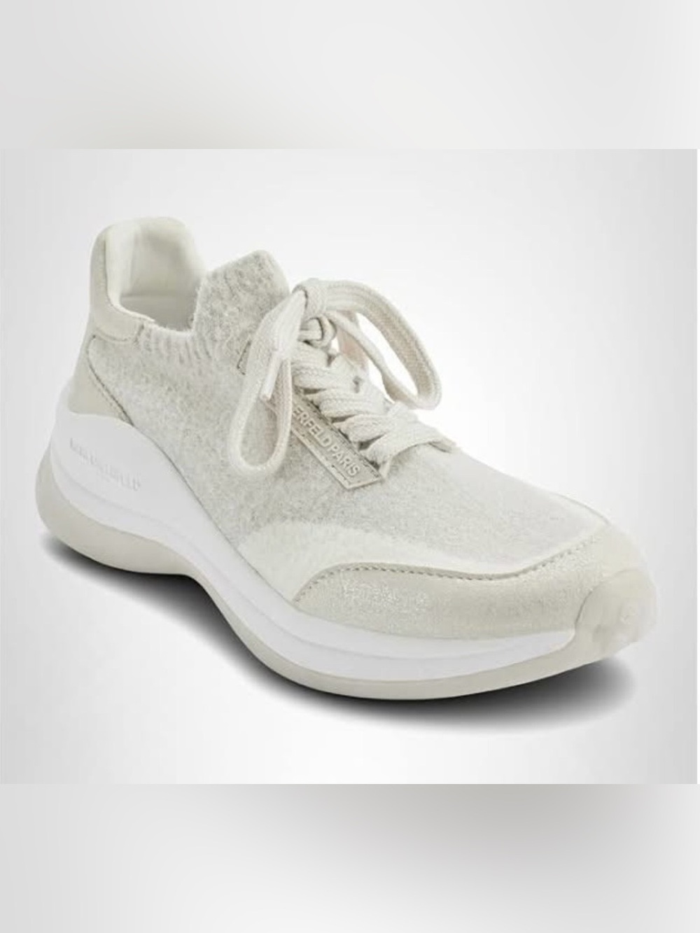 KARL LAGERFELD Women's Carsyn Lace Up Jogger Sneakers size 11